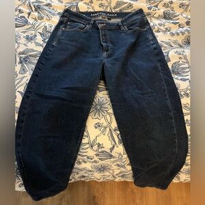 American Eagle Outfitters Women's Dark Blue Boyfriend Jeans